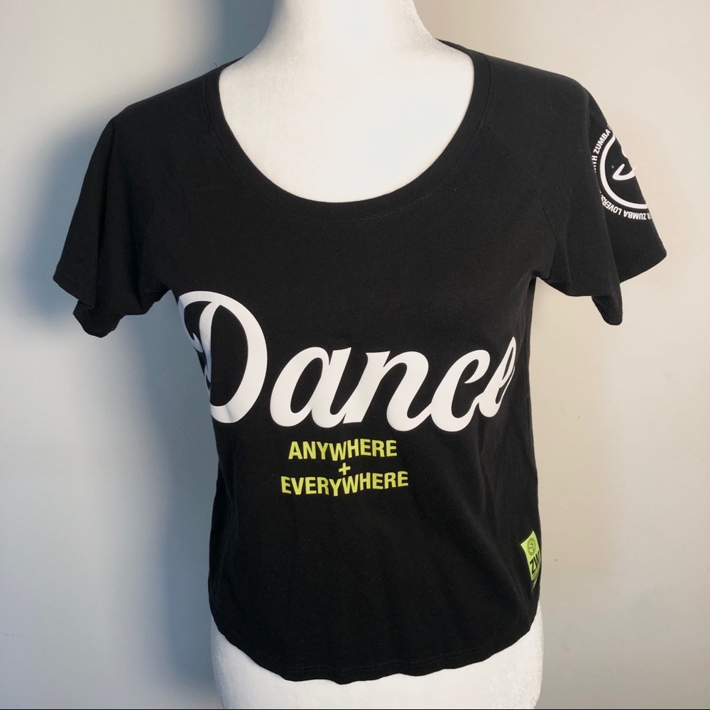Zumba Design Dance Logo crop T size XS